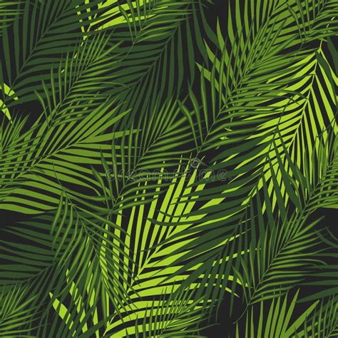 Wallpaper Tropical Leaves Pattern Stock Illustrations 141223