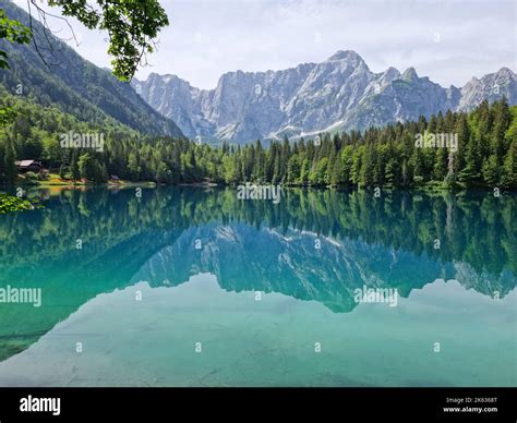 A Heavenly View Of Laghi Di Fusine Fusine Lakes In The Julian Alps