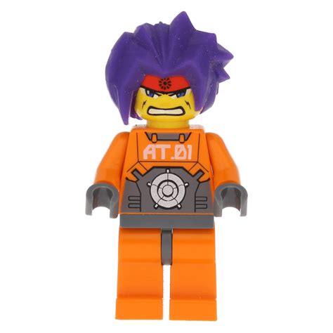 Lego Minifigure Exf007 Ryo Purple Hair Headband At Brickscout