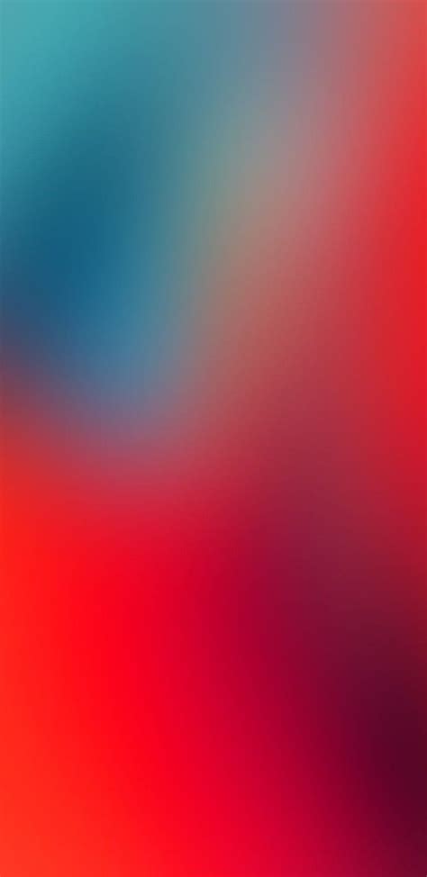 Ios 11 Iphone X Red Blue Clean Simple Abstract Apple Hd Phone