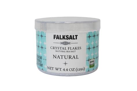 Falksalt Natural Sea Salt Crystal Flakes 125g Sweetish Candy A