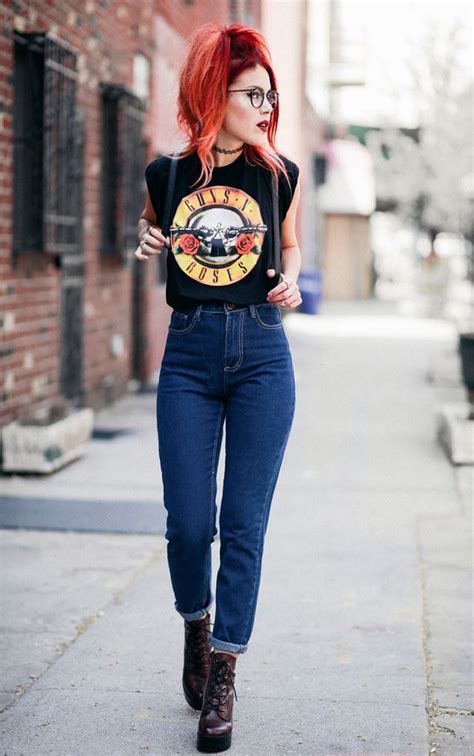 Grunge Outfits Ideas Rock Style Clothing Grunge Fashion Punk Outfits