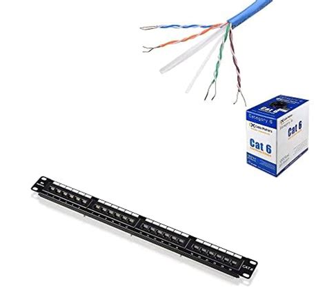 Cable Matters UL Listed Rackmount Or Wall Mount 24 Port Cat6 Patch