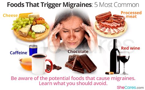 Plain or sesame seed bagels, english muffins, quick breads like pumpernickel or zucchini breads. FOOD TO AVOID IN MIGRAINE