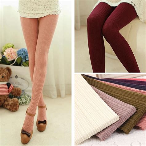 w7842 autumn and winter women s tights candy colors 160d velvet pantyhose skinny warm and