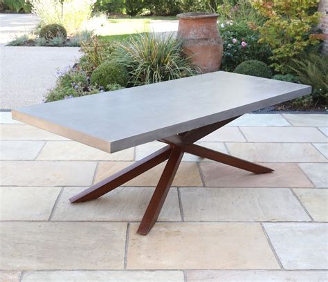 Discover prices, catalogues and new features. Mira Polished Concrete Table | Concrete Outdoor Table | Jo ...