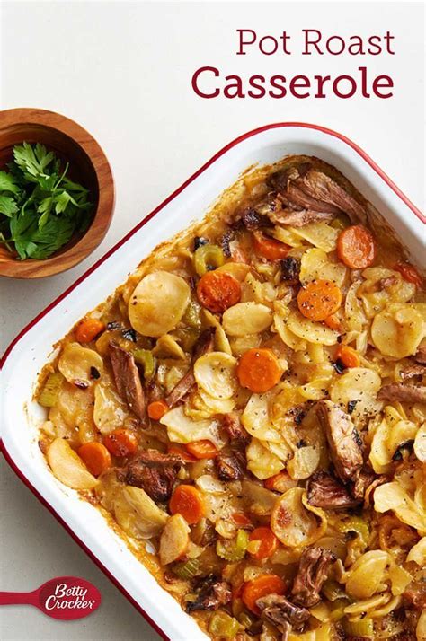 Bake @ 350 for 45 mins. Pot Roast Casserole | Recipe in 2020 | Roast beef recipes ...