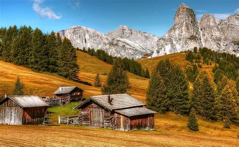 Hd Wallpaper Merano Italy Mountains Church South Tyrol Valley