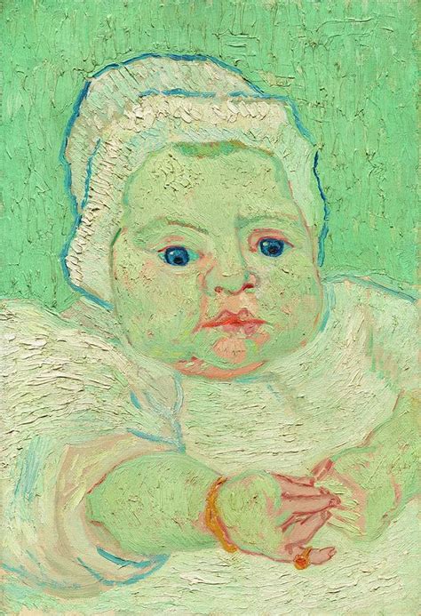 Baby Marcelle Roulin Painting By Vincent Van Gogh Pixels
