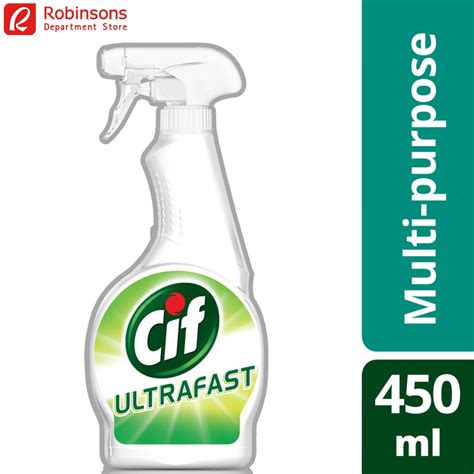 Cif Ultrafast Multipurpose With Bleach Spray 450ml Shopee Philippines