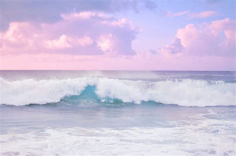 Image In Pink Collection By Am On We Heart It Beach Sunset Wallpaper