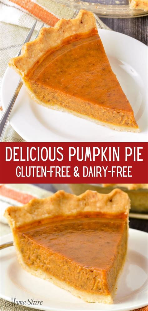 Delicious Gluten Free Pumpkin Pie Dairy Free Artofit