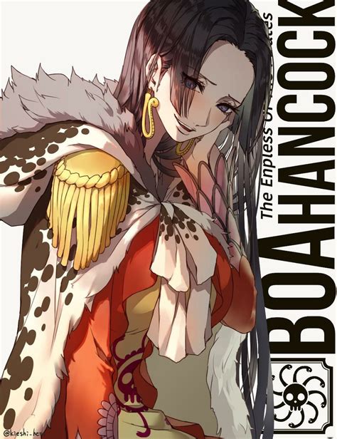 Boa Hancock By Kieshi Heta One Piece Manga One Piece Fan Art One