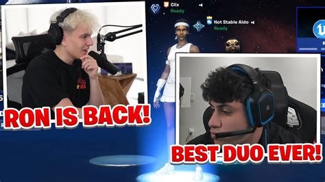 Clix And Stable Ronaldo Reunite And Play New Ranked Mode In Fortnite Youtube