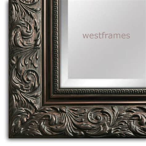 West Frames Bella French Ornate Embossed Antique Bronze Gold Etsy