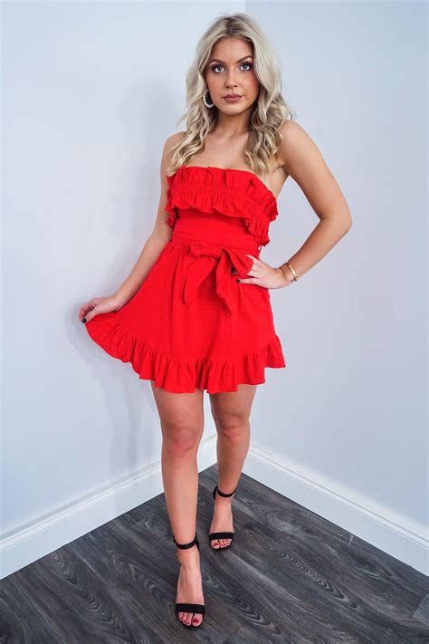 Share To Save 10 On Your Order Instantly Get The Look Dress Red