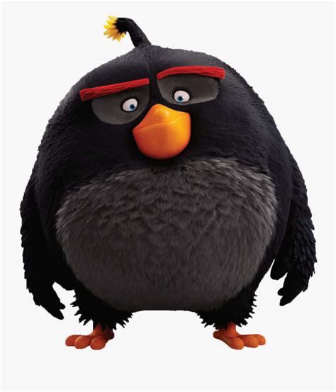 Angry Birds Png Angry Birds Movie Black Bird Free Transparent