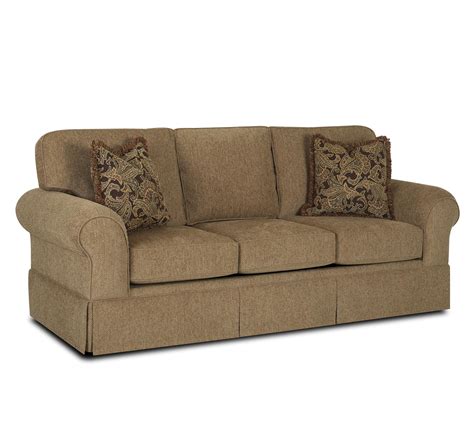 Casual Skirted Sofa By Klaussner Wolf And Gardiner Wolf Furniture