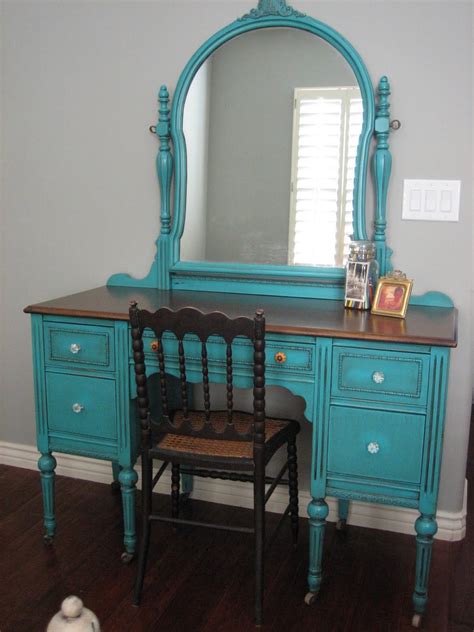 Made in austria, all four pieces here we have a beautiful antique blue etched glass dresser set consisting of a powder jar with i do not know who made the set and cannot find out much about them. European Paint Finishes: ~ Turquoise/Teal & Cream Bedroom ...