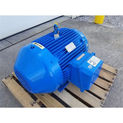 Used 50 Hp Ge Ac Industrial Electric Motor 3555 Rpm 326tsc Frame For