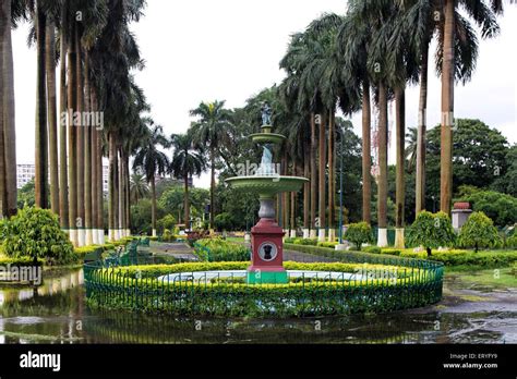 Fountain Eden Gardens Calcutta Kolkata West Bengal India