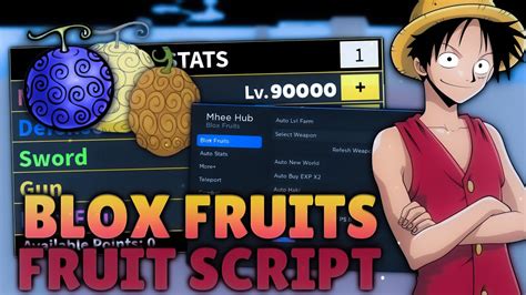 Fruit Script Roblox Blox Fruits Hackscript Auto Farm Esp Dp
