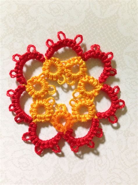 Two Color Needle Tatting
