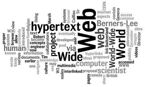 2 Wordle Image Using Wikipedia Definition Of World Wide Web Download