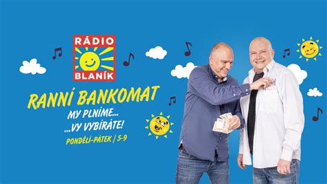 Rádio Blaník Spouští Zbrusu Nový Ranní Bankomat Radiohouse