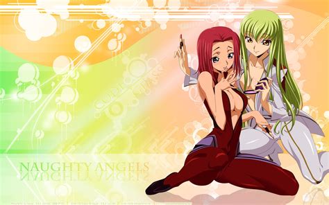 Anime Pink Hair Hd Art Code Stadtfeld Pink X Kallen 1080p Cc Green Geass Code Geass