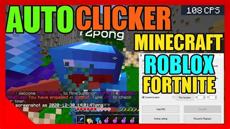 Make unlimited clicks with this roblox auto clicker. How To Download An AUTO CLICKER (Minecraft Roblox Fortnite) - YouTube