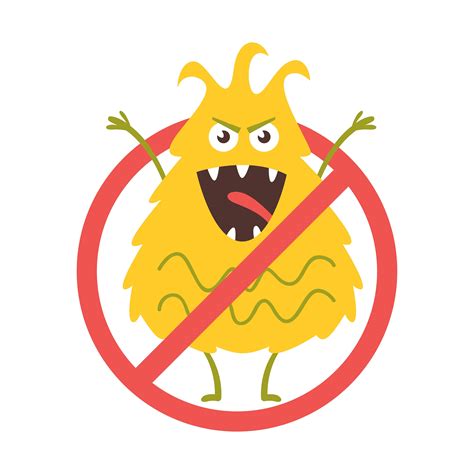 Bacteria Monsters Cartoon Styles Biology Projects Cartoon
