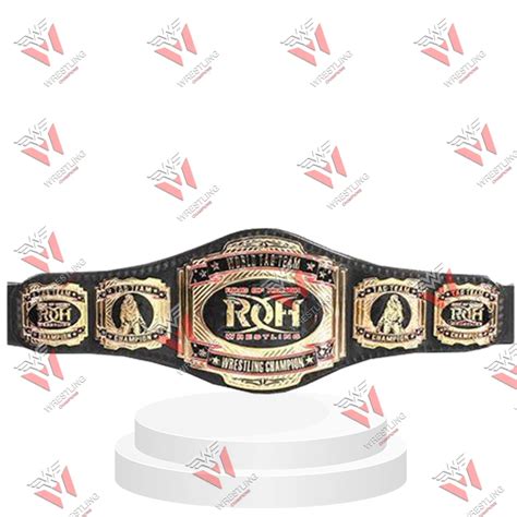 Roh World Tag Team Championship Wrestling Belt Title Wc