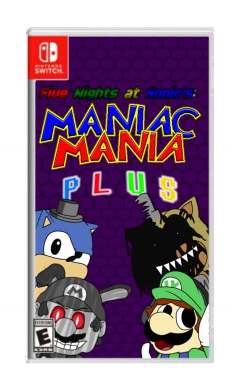 Fnas Maniac Mania Plus For The Nintendo Switch Team Cyantix Official