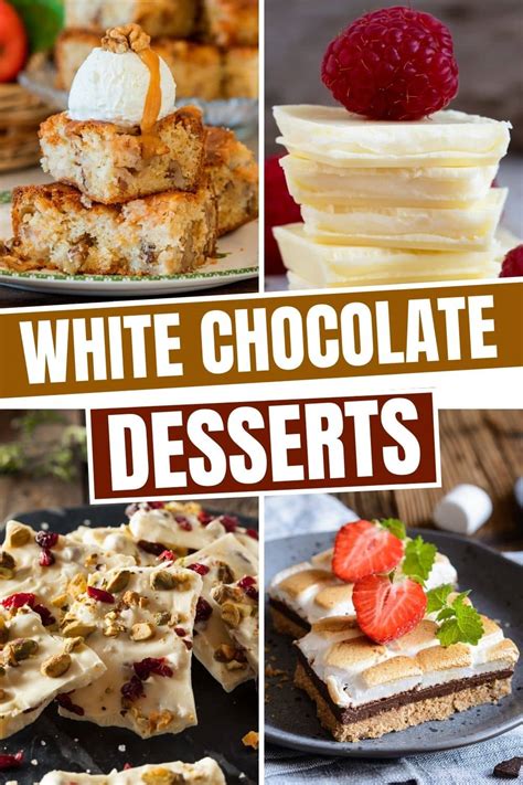 Best White Chocolate Desserts Insanely Good