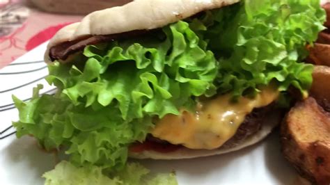 My Home Made Pita Burger So Yummy Coming Soon Shorts Youtube