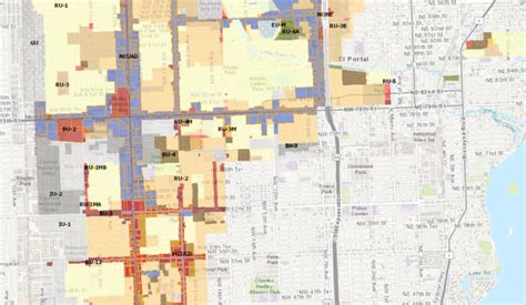 City Of Miami Map Zoning Map