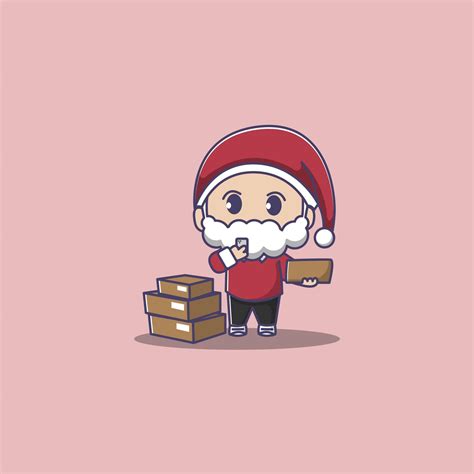 santa delivery vector illustration 5070043 vector art at vecteezy