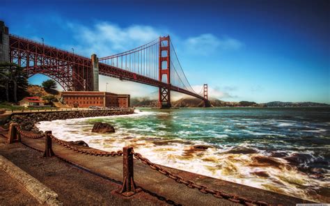 Golden Gate Bridge Landscape Wallpapers Wallpaper Cave