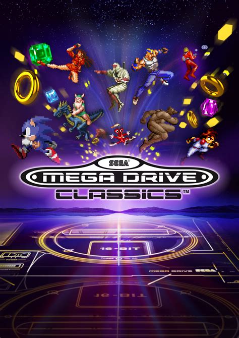 Sega Mega Drive Classics Annoncé Avec 50 Jeux Classiques De Lépoque