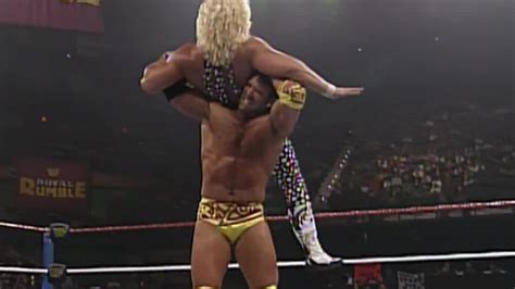 Jeff Jarrett And Razor Ramon Intercontinental Championship Match Wwe Royal Rumble 1995 Wwe