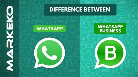 Prykhodov / 123rf stock photo）. Difference between WhatsApp and WhatsApp Business (WAB) - YouTube