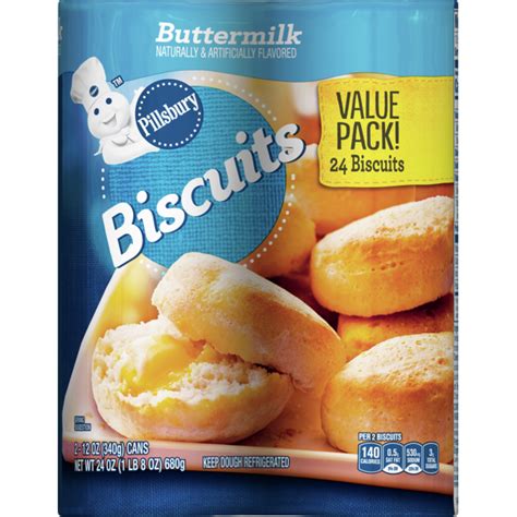 Formulated to produce moist and fluffy 2.25 ounce biscuits with rich, bu Pillsbury Buttermilk Biscuits (12 oz) from Walmart - Instacart