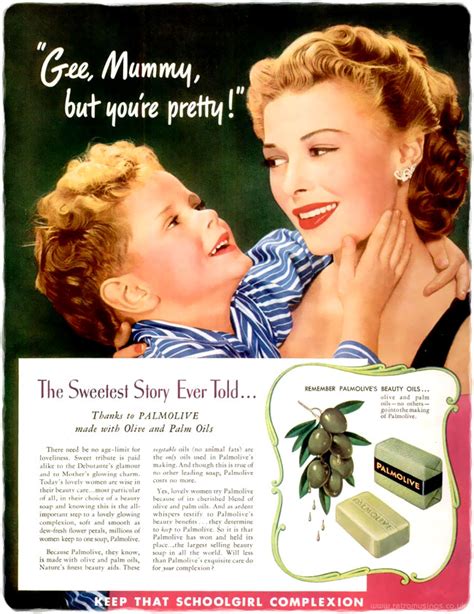 Palmolive ~ Soap Adverts 1941 1942 Retro Musings