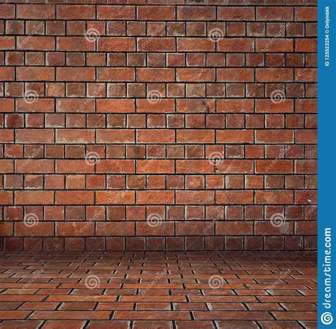 Old Brick Wall 3d Art Creative Design Stock Illustration