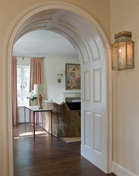 Arched Door Way Potomac Valley Builders Tudor Renovation