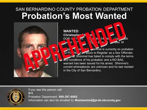 Update San Bernardino County Probation Department