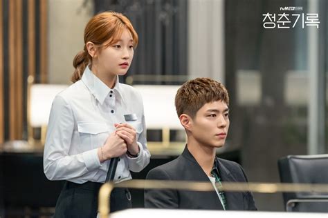 K Drama First Look Record Of Youth Starring Park Bo Gum Park So Dam