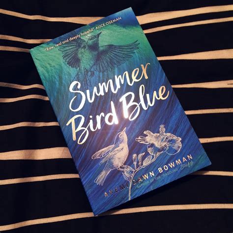 Review Summer Bird Blue By Akemi Dawn Bowman Ad ~ Once Upon A Bookcase