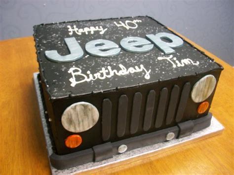 Jeep Themed Birthday Cake Jeep Cake Boy Birthday Cake Cake